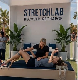 Illustrative mobility experience activation concept; not a confirmed sponsor or an event photograph